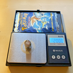 21.22 g HeavyU! Pokemon Wizards Of The Coast Base Set Unlimited Booster Pack - Image 5