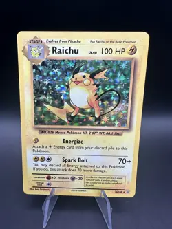 Raichu - XY - Evolutions (EVO) 36/108 / Holo Rare Pokemon TCG - Image 1