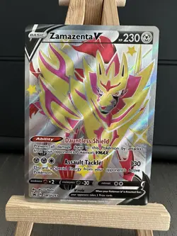 Pokemon Zamazenta V Promo - SWSH293 - NM/M - Image 1