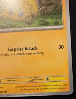Joltik 033/086 Common Scarlet & Violet: White Flare Pokemon TCG - Image 5