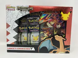 Pokemon Celebrations Lance's Charizard V Box - Image 1