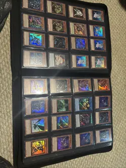 DARK MAGICIAN GIRL LARGE CARD BINDER Full of cards Pokemon card binder FULL - Image 5