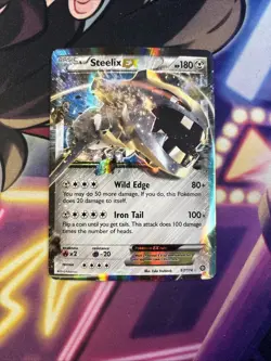Steelix EX - 67/114 - Pokemon Steam Siege XY Ultra Rare Card NM - Image 1
