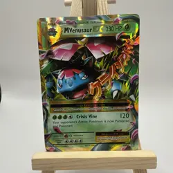 Pokemon Mega Venusaur EX TCG Holo Card 2/108 XY Evolutions Ultra Rare LP- - Image 1