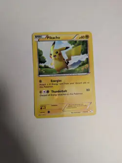 Pokemon 2011 Black & White Base Pikachu Holo Secret Rare Card #115/114 - Image 1