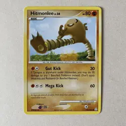 Hitmonlee Lv.24 100/146 Dark Magcargo 18/105 Pokemon Cards 1995 2000 2008 Mint - Image 3