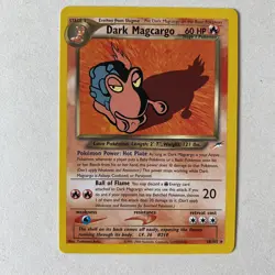 Hitmonlee Lv.24 100/146 Dark Magcargo 18/105 Pokemon Cards 1995 2000 2008 Mint - Image 4