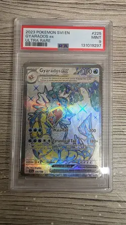 PSA 9 Gyarados EX 225/198 S&V Base Set Holo Pokemon Card - Mint Ultra Rare - Image 1
