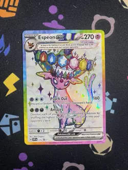 Espeon ex SVP175 Sv: Scarlet & Violet Promo Cards Holo NM - Image 1