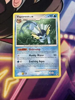 Vaporeon 34/111 Platinum Rising Rivals Pokemon TCG Card English VLP - Image 1