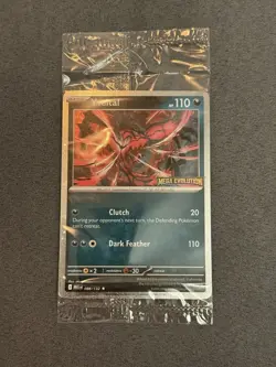 Pokemon TCG Yveltal 088/132 Cosmo Holo - Stamped Card - Mega Evolutions SEALED - Image 2