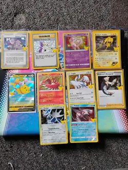 Pokemon Tcg Celebrations Lot-(10) Pack Fresh NM Cards- Mew 11/25 - Image 1
