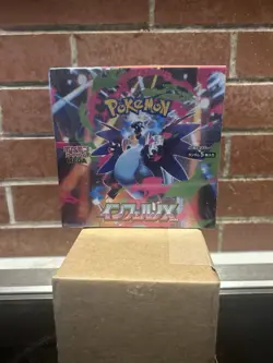 Pokemon Card Inferno x Booster Box Japanese Version New Unopened From Japan - Image 1