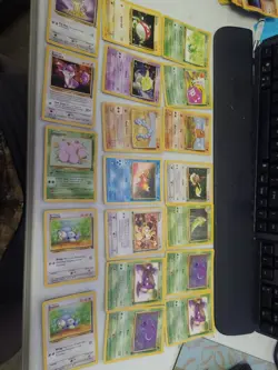 200 Vintage Pokemon Cards Lot WOTC Base Jungle Fossil Team Rocket Pikachu &More+ - Image 2