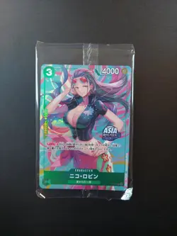 Nico Robin P-111 Promo Sealed ONE PIECE CARD Mini-tin Pack Set vol.2 Japanese NM - Image 1