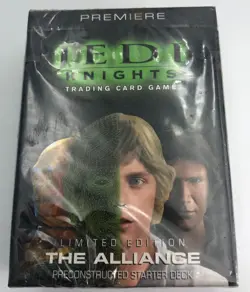 (3) Star Wars Jedi Knights Alliance Card Game 2001 Decipher CCG Starter Deck Lot - Image 3