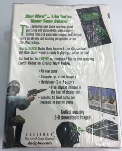 (3) Star Wars Jedi Knights Alliance Card Game 2001 Decipher CCG Starter Deck Lot - Image 4