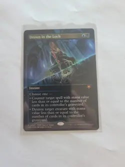 Drown in the Loch (Borderless) Special Guests Foil MTG NM Magic Card - Image 1