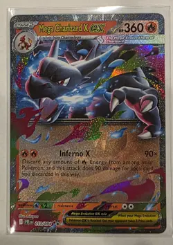Mega Charizard Ex 013/094 Phantasmal Flames Near Mint Pokemon Card - Image 1