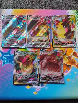 Pokemon Vmax Holo Lot 5 Cards-NM-Mimikyu 69/172 - Image 1