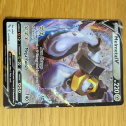 MELMETAL V 047/078 POKEMON CARD (POKEMON GO SET) HALF ART HOLO - Image 2