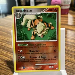 Arcanine 1/111 Rising Rivals Reverse Holo Pokemon Card - Image 1