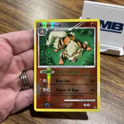 Arcanine 1/111 Rising Rivals Reverse Holo Pokemon Card - Image 3