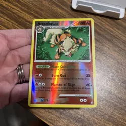 Arcanine 1/111 Rising Rivals Reverse Holo Pokemon Card - Image 4