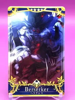 Heracles FGO ARCADE GAME Card TCG Fate/Grand Order TYPE-MOON JAPAN Rare F/S - Image 2