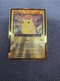 Pikachu - (Celebrations Metal Card) 058/102 Miscellaneous Cards & Products Holo - Image 1