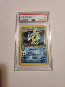 PSA 7 2000 Base Set 2 Holo Gyarados Pokemon Card - Image 1