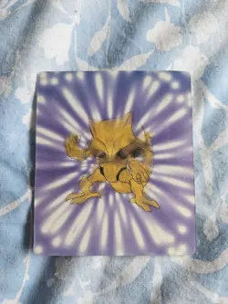 ABRA/KADABRA 3D POKEMON KELLOGGS CARD 2000 - Image 1