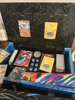 2 Sets of Mega Charizard OPENED Ultra Premium Collection Pokemon Cards - Image 3