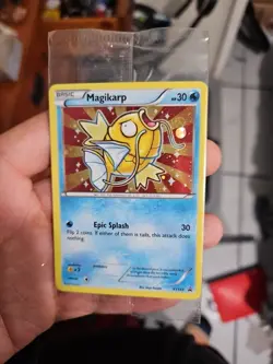 Pokemon TCG Magikarp XY143 Holo Promo Card Sealed Mint Condition - Image 1