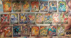Pokemon Tcg Evolving Skies Regular Full Art Set 22 Cards Near Mint NM Raw - Image 1