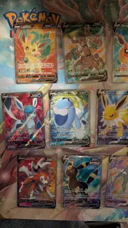 Pokemon Tcg Evolving Skies Regular Full Art Set 22 Cards Near Mint NM Raw - Image 2