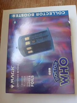 2023 MTG Magic the Gathering Doctor Who Collector Booster Pack Sealed NIB - Image 1