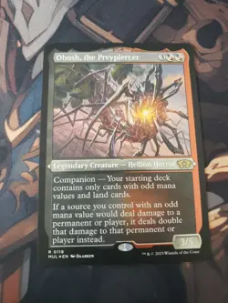 Obosh, the Preypiercer (Foil Etched) March of the Machine: Multiverse Legends... - Image 1