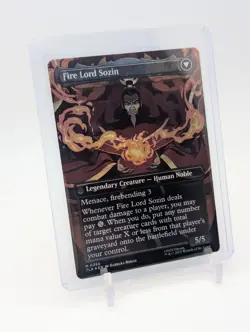 MTG - The Rise of Sozin - FOIL Borderless Mythic #356 Avatar: The Last Airbender - Image 2