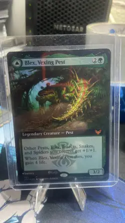 Blex, Vexing Pest #148 (Foil) (NM) Strixhaven STX Magic MTG - Image 1
