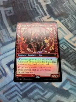 MTG Foil Showcase Birgi, God of Storytelling NM Unplayed Kaldheim - Image 2