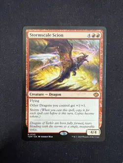 Stormscale Scion (PROMO) - Tarkir Dragonstorm (Magic/MTG) - Image 1