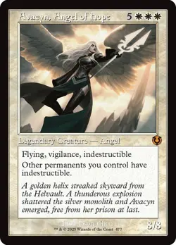 Avacyn, Angel of Hope Retro Frame Innistrad Remastered NM MTG - Image 1