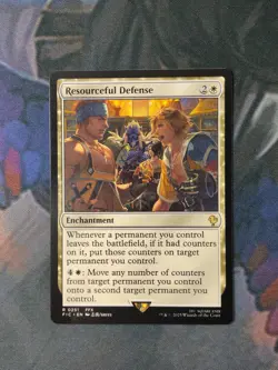 Resourceful Defense | Final Fantasy | NM | MTG - Image 1