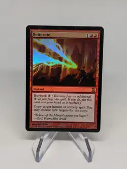 Reiterate FOIL - MTG Magic the Gathering - Time Spiral - Image 1