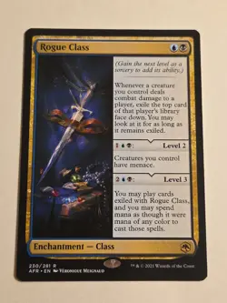 Rogue Class X1 AFR MTG Adventures in the Forgotten Realms - Image 1