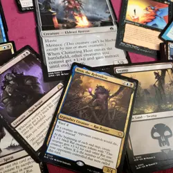 Whole COMMANDER Magic Deck MTG - Vren, the Relentless RATS's Tribal Black & Blue - Image 1