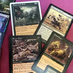 Whole COMMANDER Magic Deck MTG - Vren, the Relentless RATS's Tribal Black & Blue - Image 4