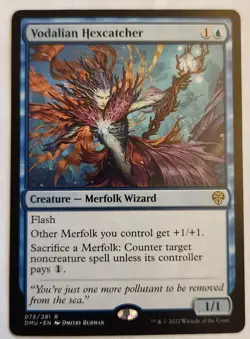 Vodalian Hexcatcher Dominaria United Regular Rare Regular NM+ - Image 1