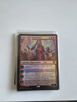FOIL Jaya, Fiery Negotiator , Dominaria United , Magic The Gathering , MTG , NM - Image 1